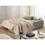 Vero 3 Seater Convertible Fabric Sofa Bed with Storage-135917275