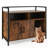 Edgware Large Litter Box Enclosure Cat Wooden Storage Cabinet With 2 Doors-1993372133