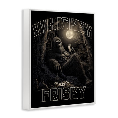 Whiskey Makes Me Frisky Giclee Art by Jim Baldwin