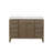 White Oak Single Bath Vanity 48 In. W X 22 In. D, With White Quartz Top-117980167