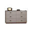 Commode rembourrée à 6 tiroirs 47,24 po-144838656