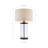 Pelle Clear Glass Table Lamp