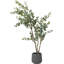 130cm Faux Eucalyptus Tree in Fibrestone Pot-1203865728