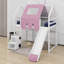 Lit mezzanine simple avec tente-745555565