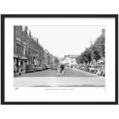 Minehead, The Parade C1950 - Single Picture Frame Print