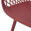 Chaise moderne coquelicot-37274051
