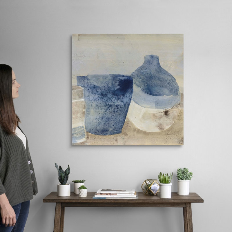 «Kitchen Still Life Crop I» par Albena Hristova, reproduction d'art graphique sur toile, Toile tendue