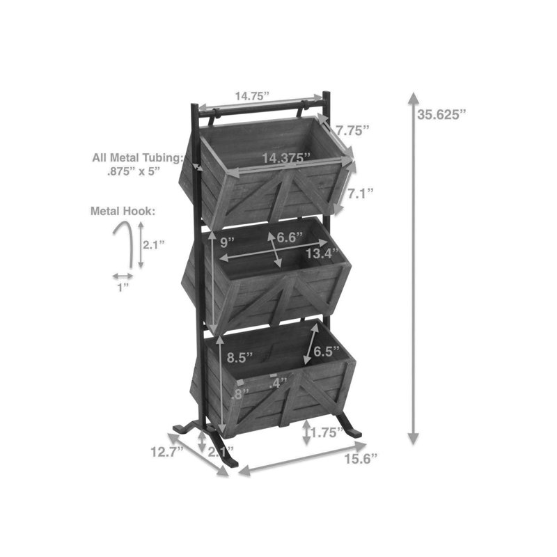 Gracie Oaks Decorative Bin
