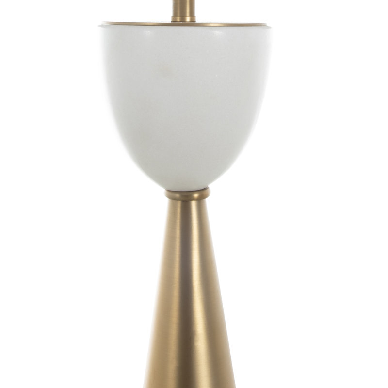 Rome Table Lamp - White, White