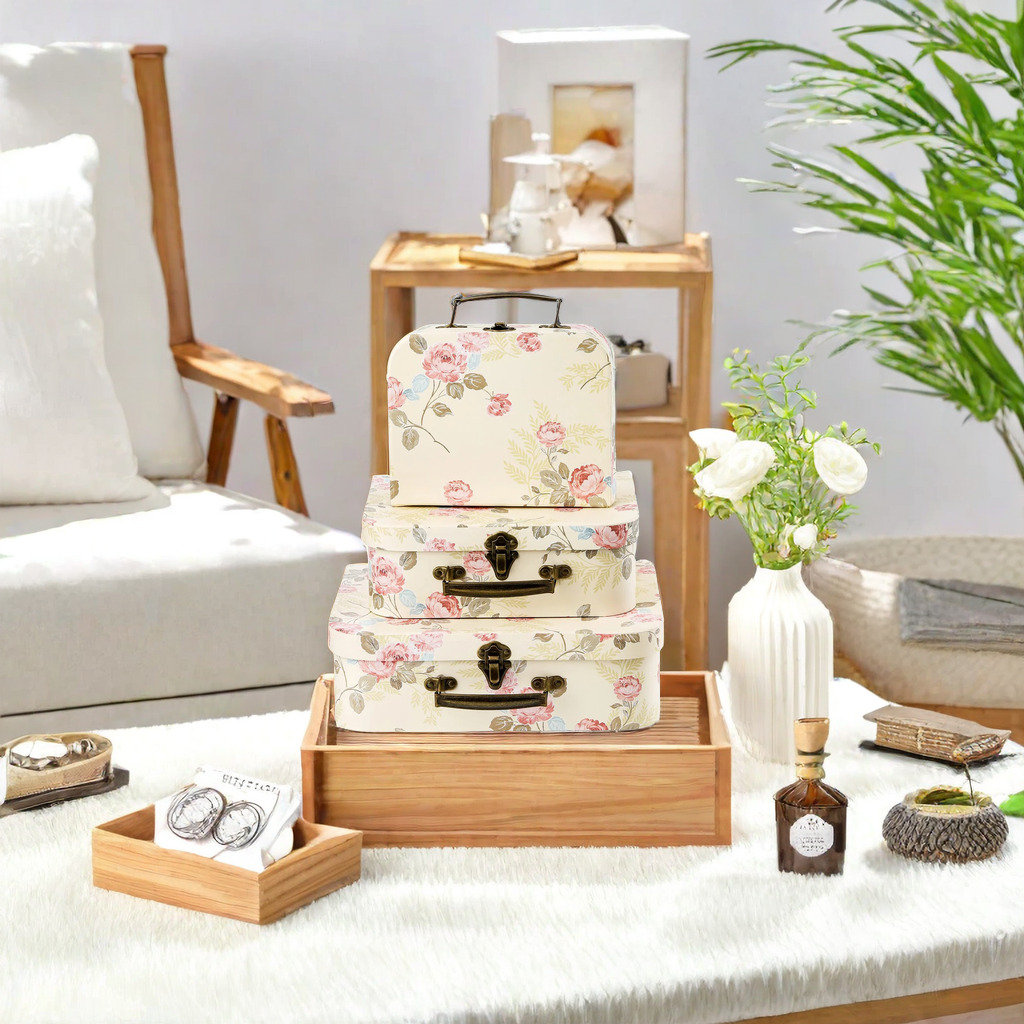 Ophelia & Co. 3 Pack Decorative Storage Boxes Storage Gift Boxes ...