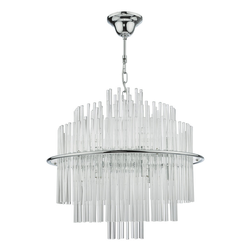 13 - Light Pendant, Polished Chrome