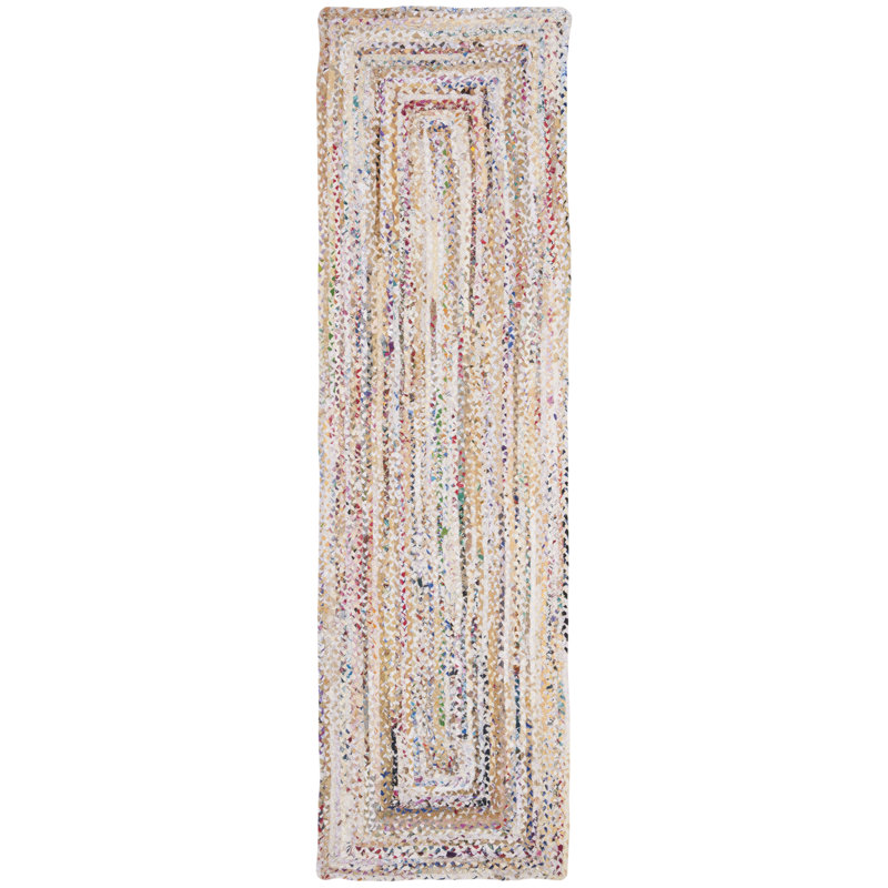 Cotton Hand Woven Area Rug, Runner 69 x 244 cm