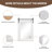 Kassian Rustic Solid Wood Frame Bathroom/Vanity Mirror Rectangle Wall Accent Mirror-1109398333