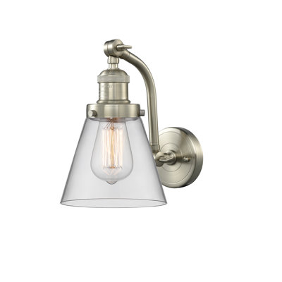 Cone 1 Light Sconce