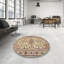 Tapis oriental multicolore tissé à la machine Oriental-682229173