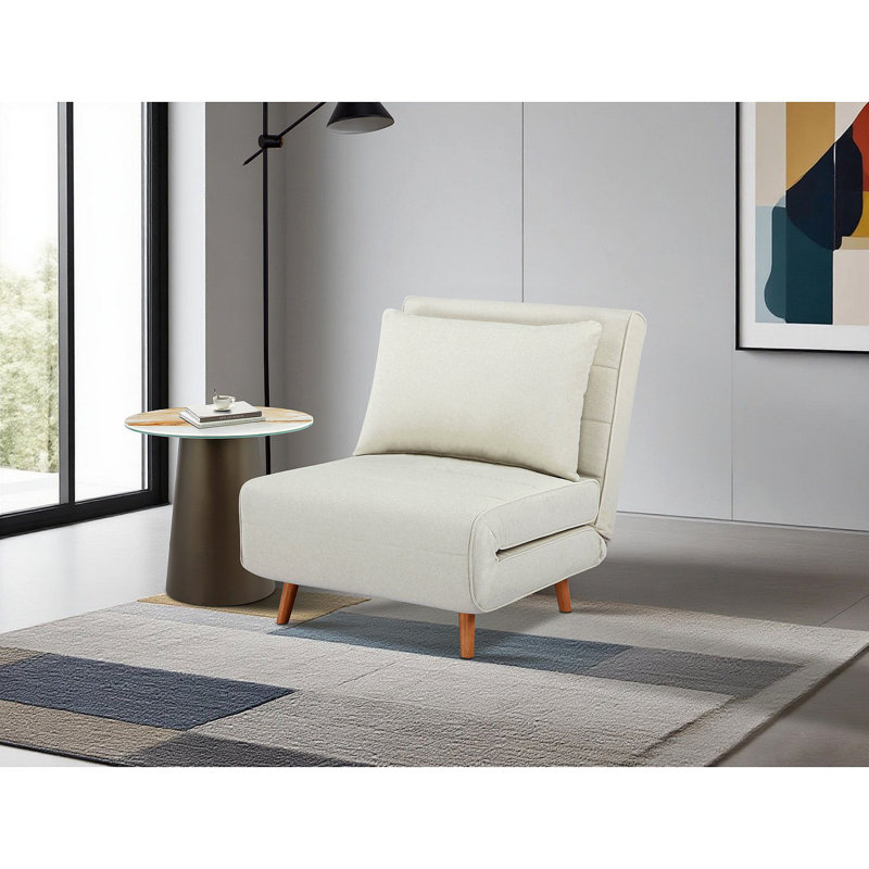 Canapé-lit - Canapé-lit 3 en 1, H 32,76 po x l 30,71 po x P 36,68 po, Beige