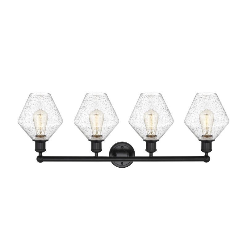 Amylea 4 - Light Dimmable Vanity Light, Matte Black