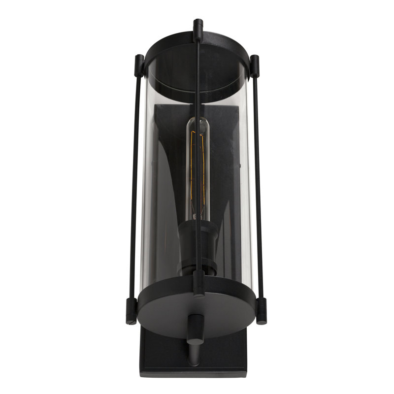 Steel Wall Light, Black