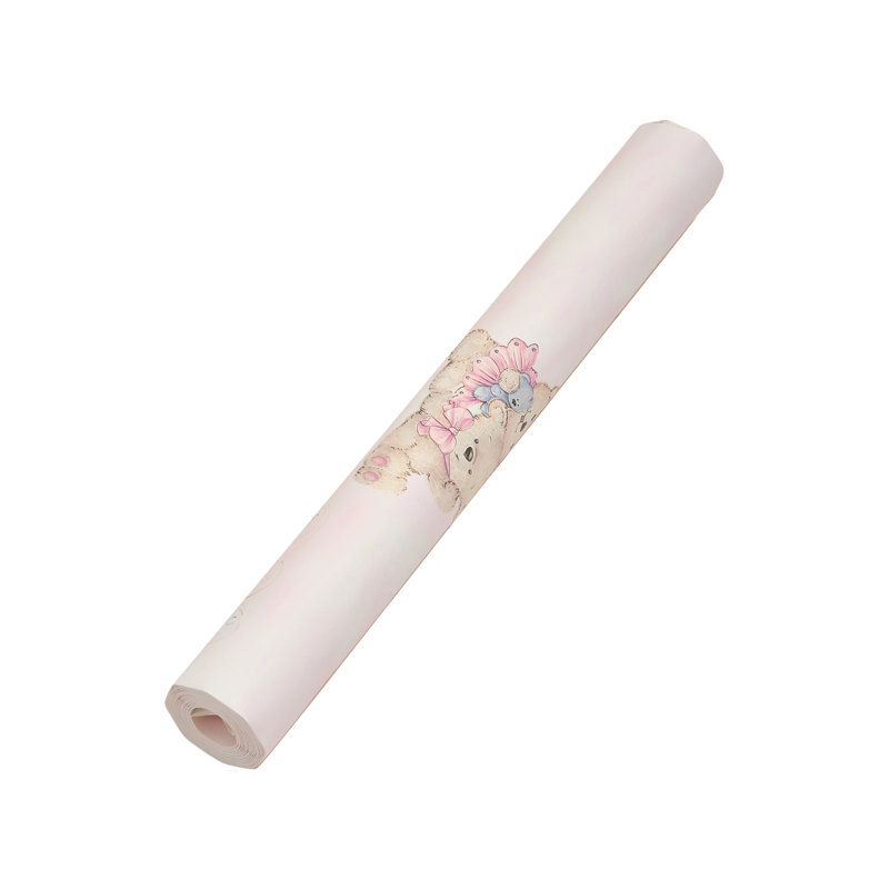 Non-Pasted Non-Woven 3D Embossed Wallpaper Roll