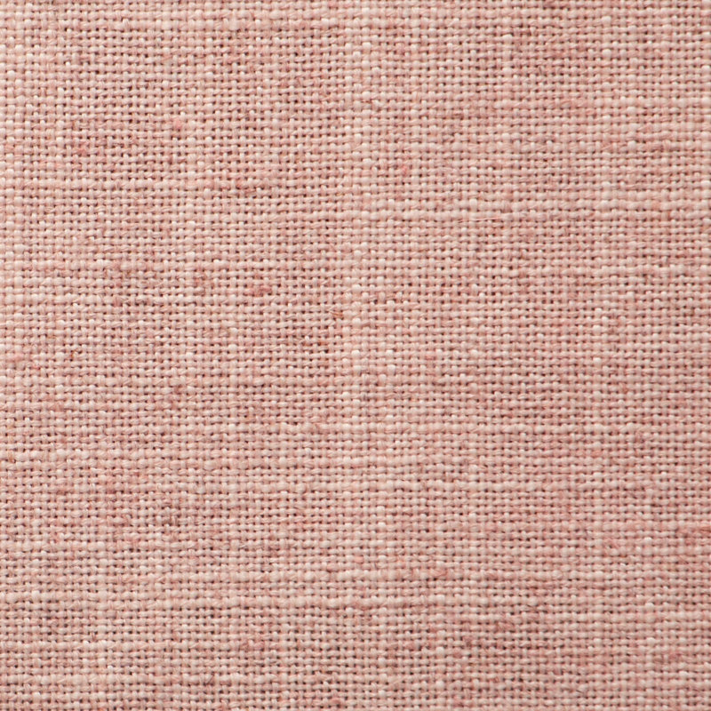 Chaise rembourrée en bois massif Begonia, Lin texturé Zuma Rose Quartz