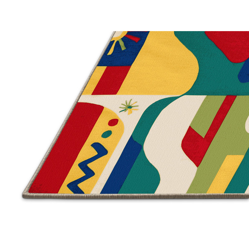Quirky Swing Rug, Rectangle 3' x 5'