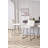 Upholstered Counter Stool with Metal Frame-265538459