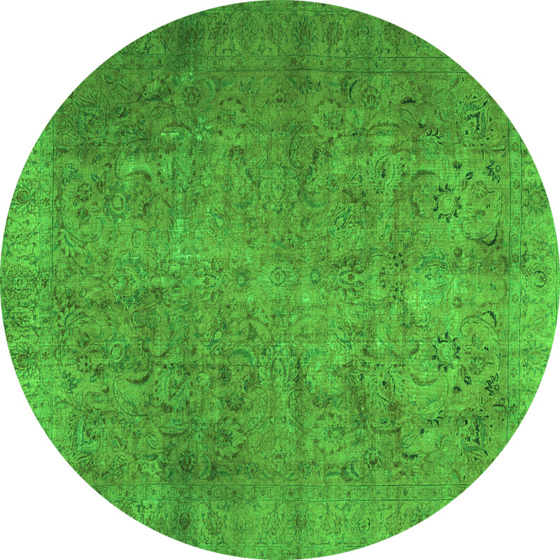 Performance Oriental Indoor Rug, Round 3'