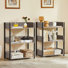 Chrystin 30" H x 23" W Steel Standard Bookcase