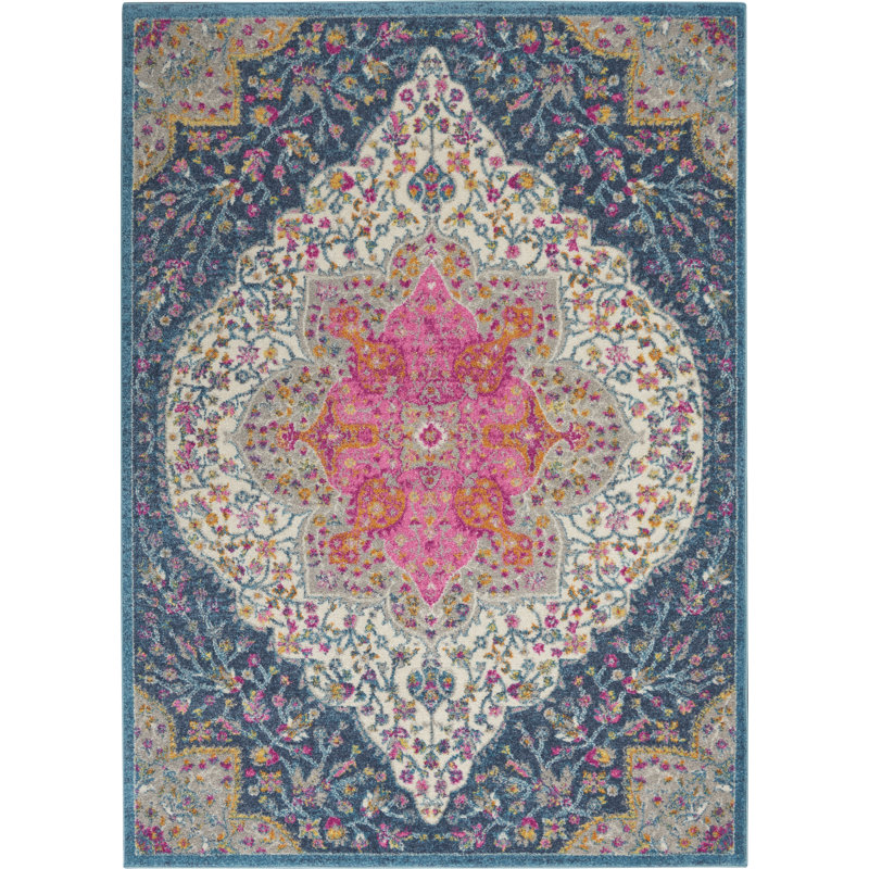 Oriental Indoor Rug, Rectangle 3'9" x 5'9"