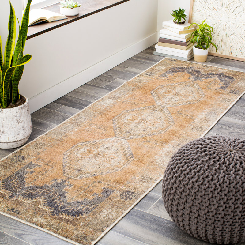 Oriental Indoor Rug, Runner 2'7" x 12'