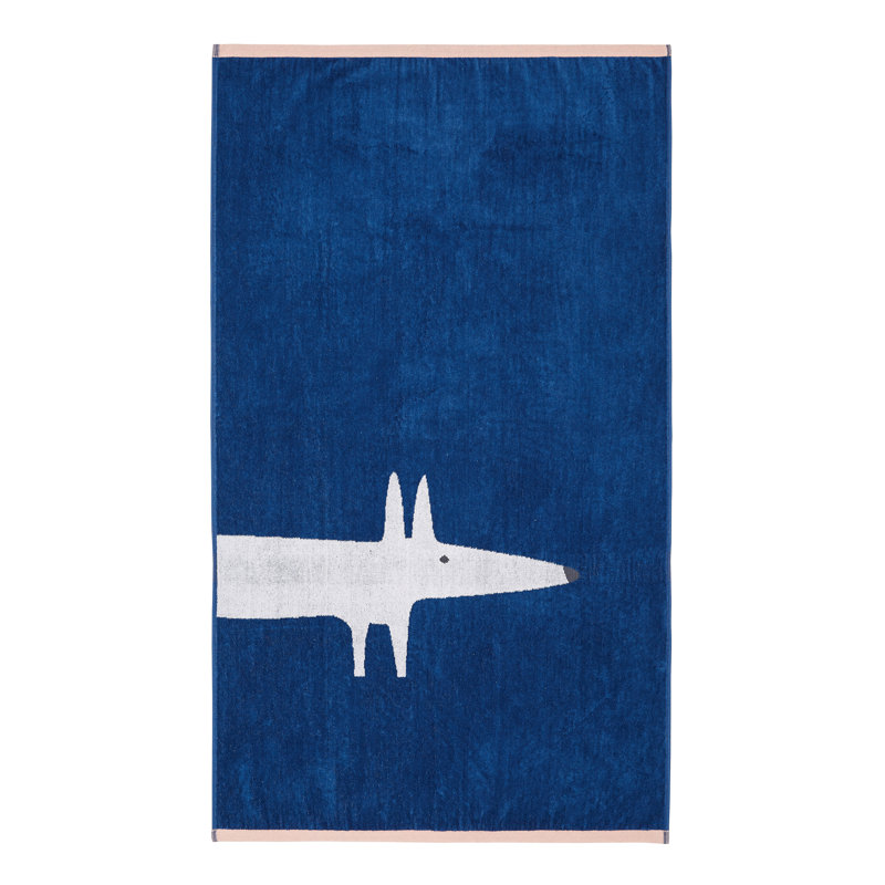 Mr Fox Ultra Light Hand Towel, Denim