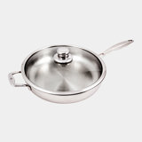 Swiss Diamond Premium Clad 4.2 qt Saute Pan w/Lid - Induction