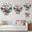 Horloge murale de plage et chaises de plage Dream III-93393460