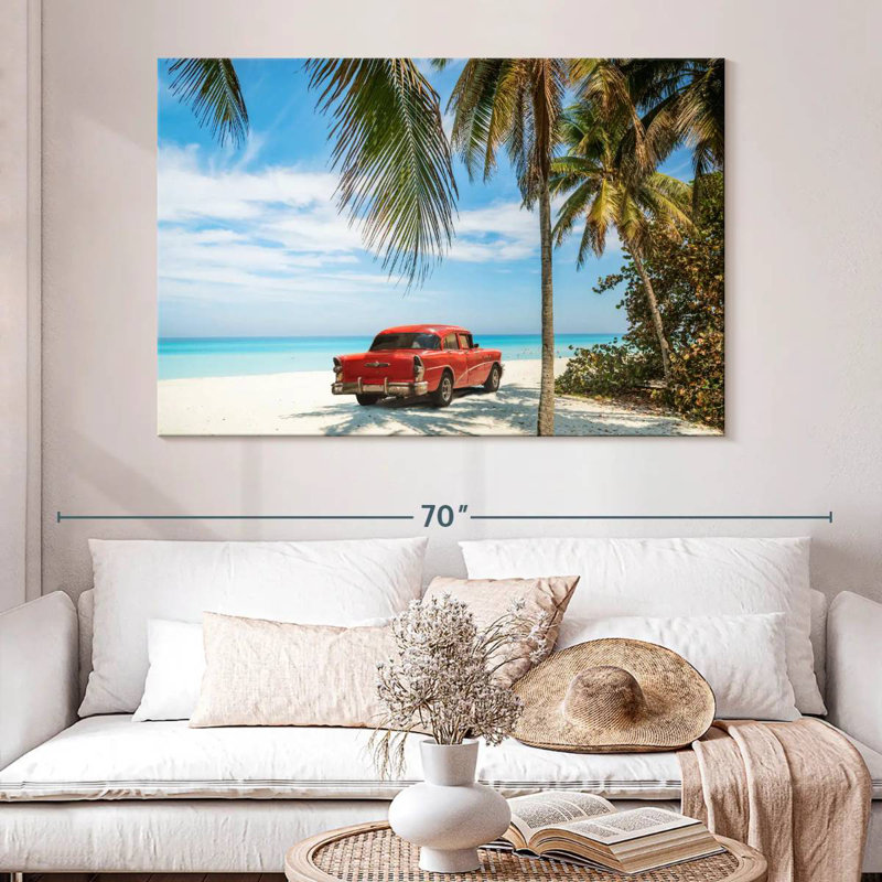 Voiture rétro Mehar Varadero Beach, H 34 po x l 51 po