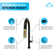 KBFmore 17.63 Inch Dual Function Stainless Steel Kitchen Faucet with Pull Out Down Spray Head