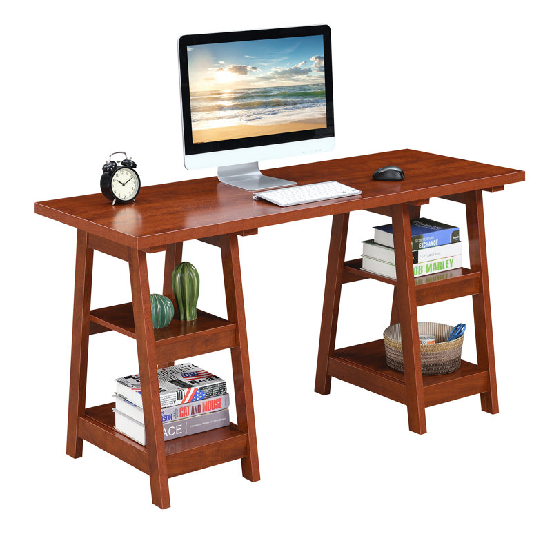 Bureau d'ordinateur Burke, Cerise
