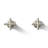 Purist Deck- or Wall-Mount High-Flow Bath Valve Trim with Cross Handle-1753855
