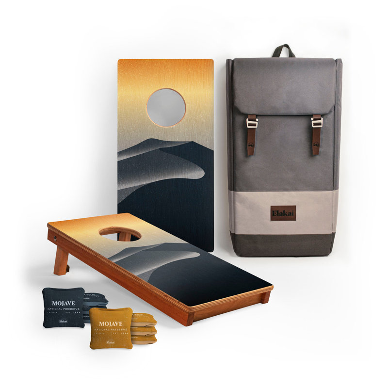 Ensemble de planches cornhole 1 pi x 2 pi Mojave National Park