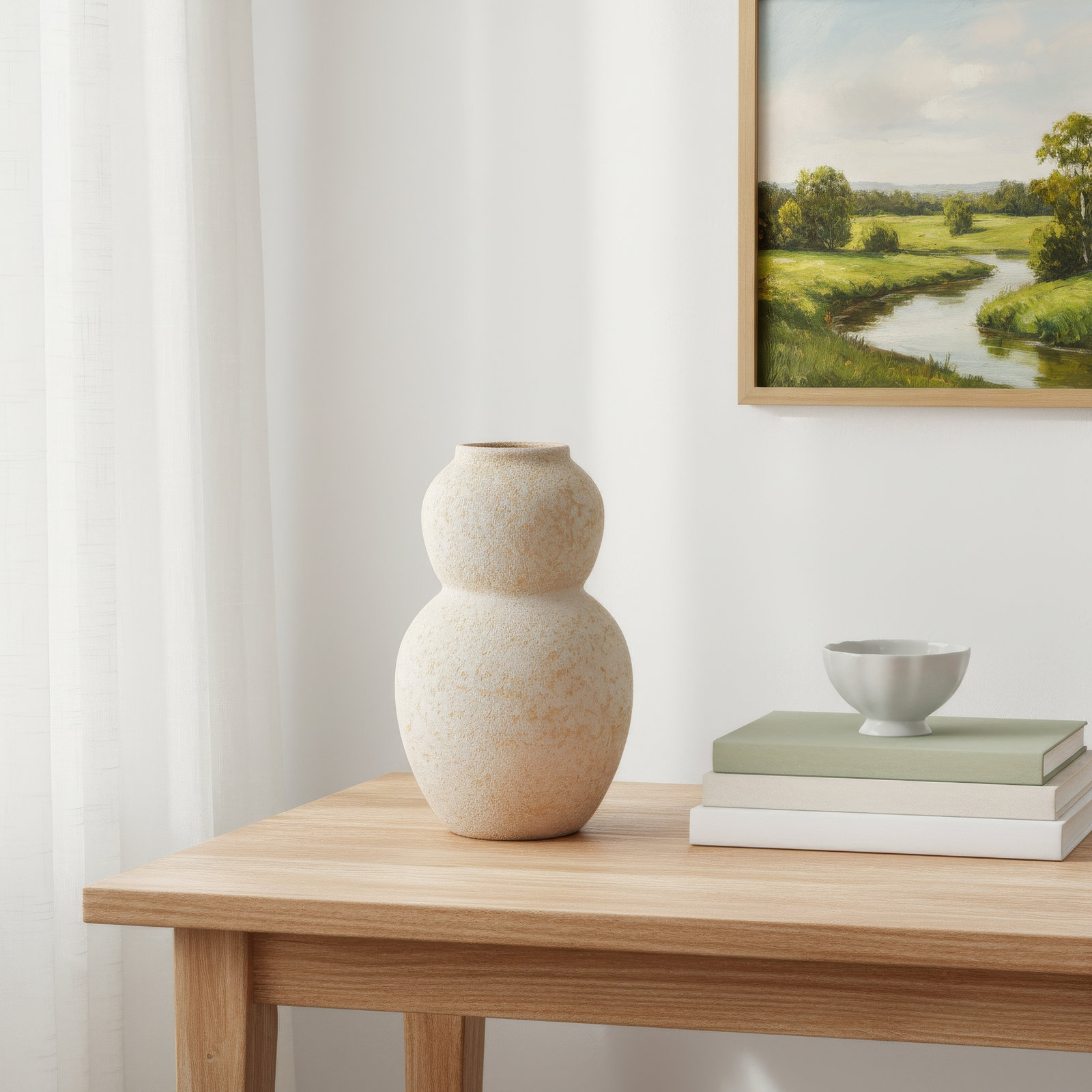 Sandia Ceramic Table Vase, Medium