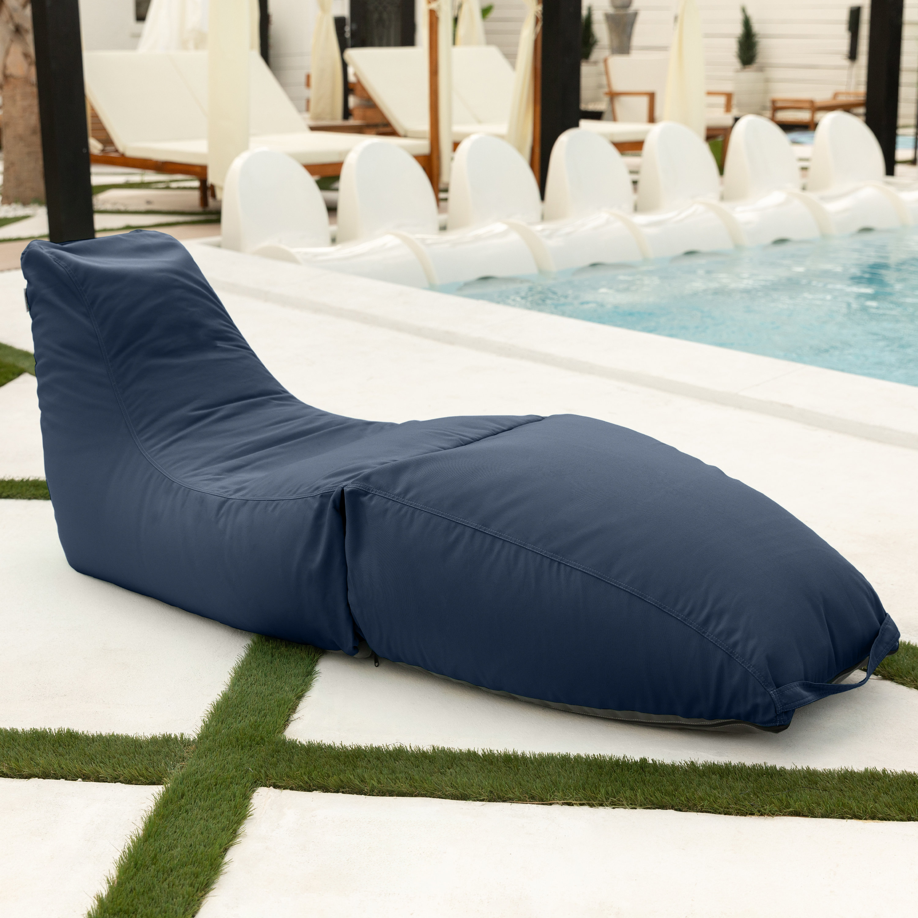 Jaxx Prado Outdoor Bean Bag Chaise Lounge Chair & Reviews | Wayfair
