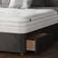 Kiara Stripped Floor Standing Headboard with Divan Base Plush Velvet and Metal Feet-776898187-675709368-776898181