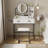 Aneve Dressing Table with Mirror
