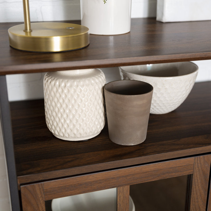 San Dimas 121cm Sideboard, Dark Walnut