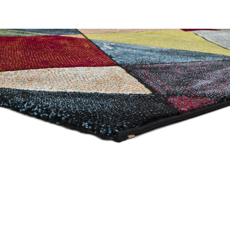 Berdell Geometric Area Rug, Rectangle 120 x 170cm