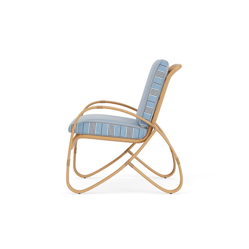 Riviera Outdoor Lounge Chair, Hansen Sky
