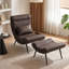 Faux Leather Accent Chair