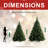 8' Artificial Christmas Tree-506968349