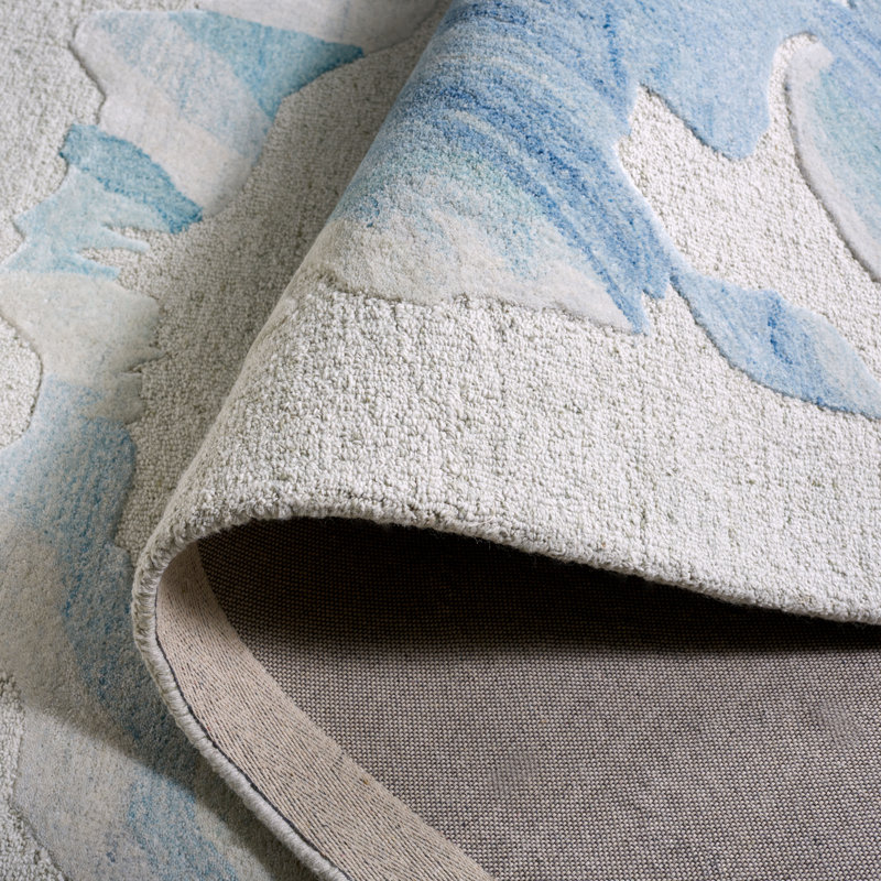 Jatavien Hand Tufted Performance Abstract Rug, Runner 2'3" x 8'