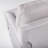 Fully Assembled Cream White 3D Textured Petal Accent Chair-1402799430