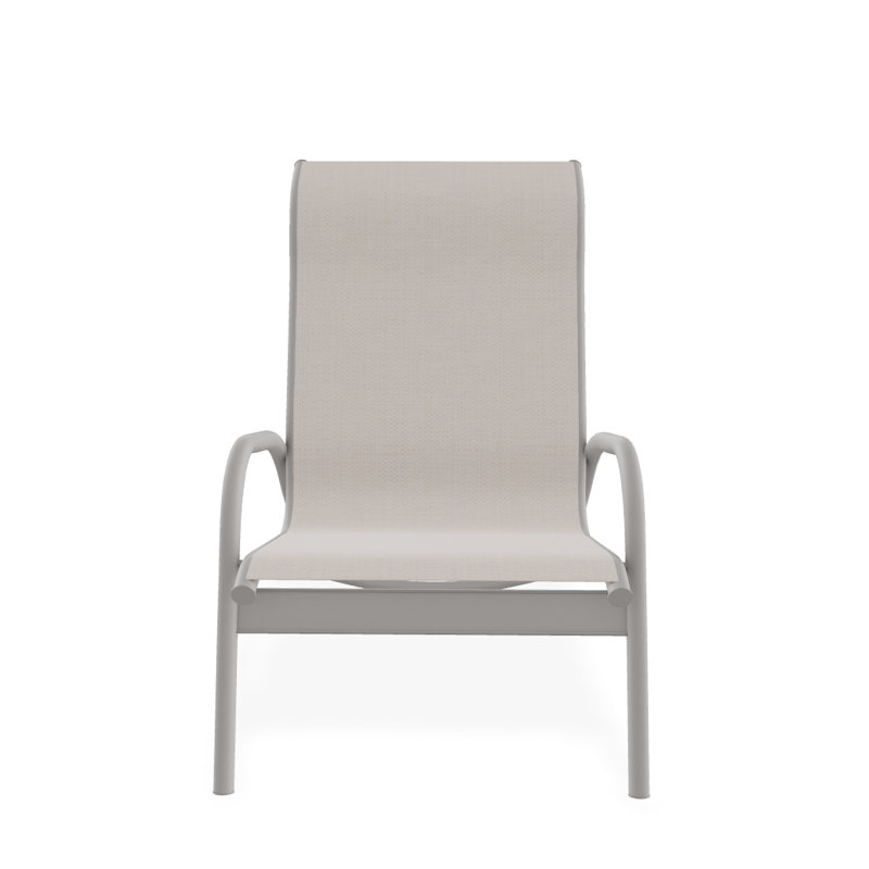 Chaise de jardin Gardenella, Naturel, Gris chaleureux